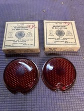 2 1939 Chevrolet 1937 1938 Olds Pontiac Tiger Ey Tail Lamp Light Lens Glass Nors 2 1939 Chevrolet 1937 1938 Olds Pontiac Tiger Ey Tail Lamp Light Lens Glass Nors