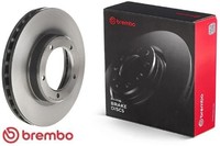 2X Bremsscheibe Brembo 09.B968.11 2 Bremsscheiben Vorderachse Vorne FüR Toyota