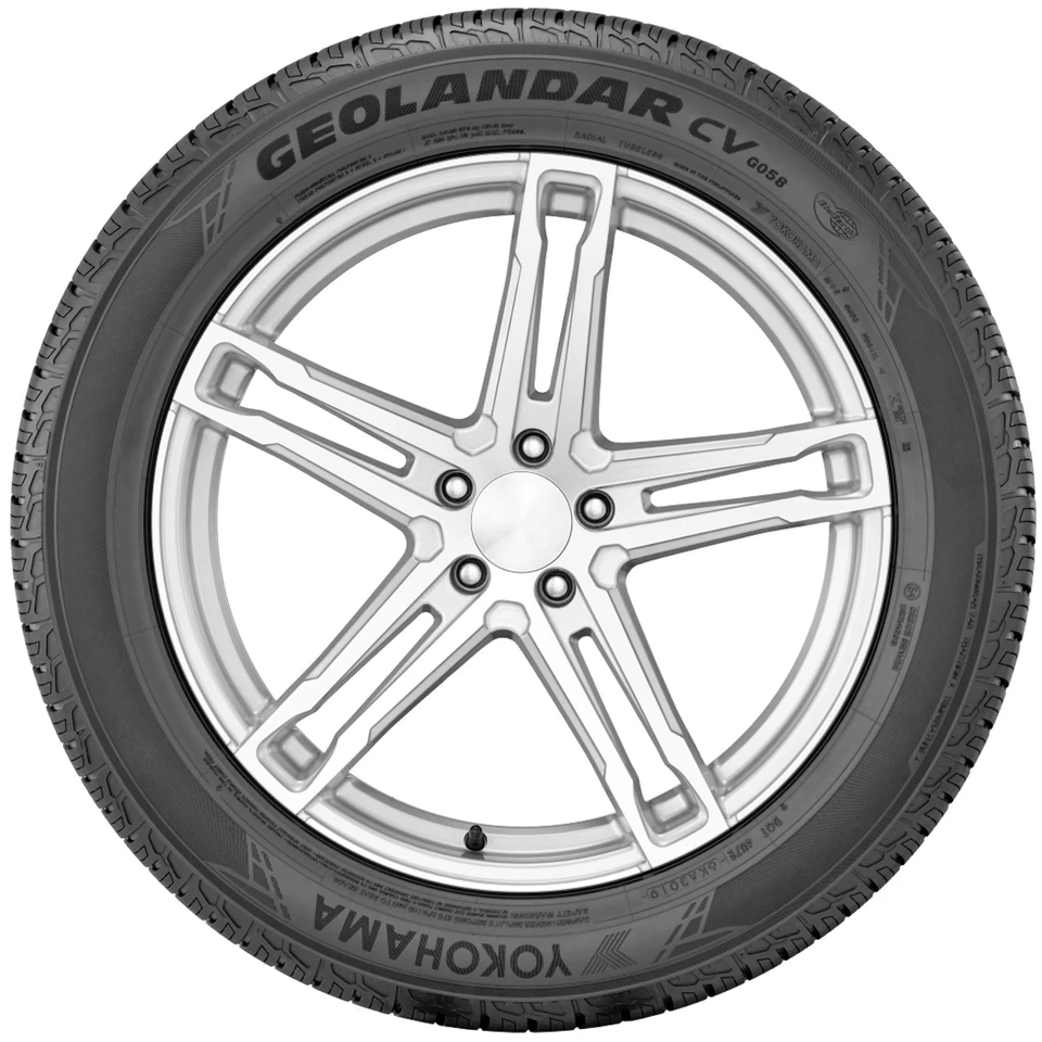 2 Tires Yokohama Geolandar CV G058 265/50R20 107V A/S Performance - Image 3 of 4