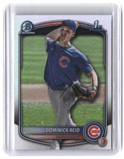 Dominick Reid 2025 Bowman Draft Chrome Refractor