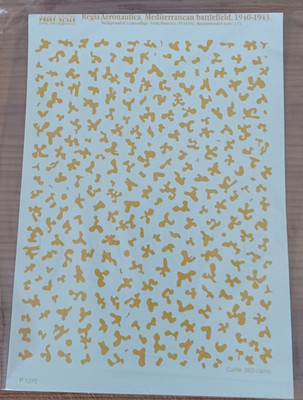 1:72 Regia Aeronautica Mediterranian Battlef. Print Scale  Decals  extrem selten