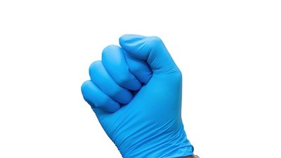 BODYGUARD Exam Nitrile Gloves, Food Safe Rubber Gloves, Cleaning Gloves, Cook...