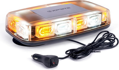 Upgraded 12'' 72LED Rooftop Mini Strobe Lights, Emergency Safety Flashing Beacon