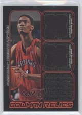 2006 Bowman Draft Picks & Stars Relics Dual 231/249 Chris Bosh #BDR-CB HOF 0b9