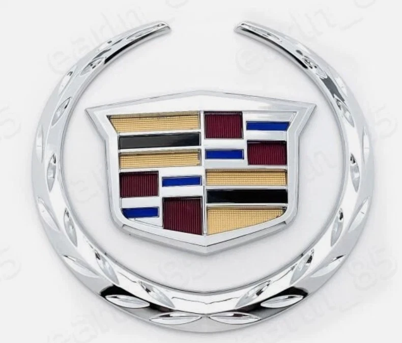 Хромированная передняя решетка с логотипом Cadillac комплект эмблем задней крышки багажника для XTS CTS Escalade - Изображение 3 из 3