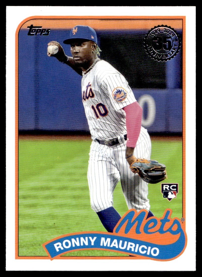 2024 Topps Series 1 1989 Ronny Mauricio Rookie A18 New York Mets #89B-93