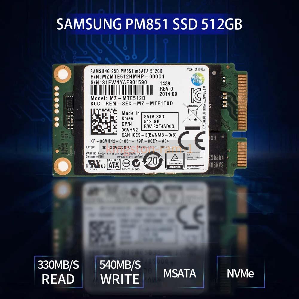 Samsung 512GB PM851 mSATA Internal SSD inch mini SATA III 6Gb