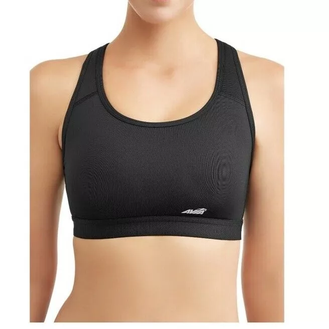 Avia Sports Bras Size Small (4-6) Black Strappy