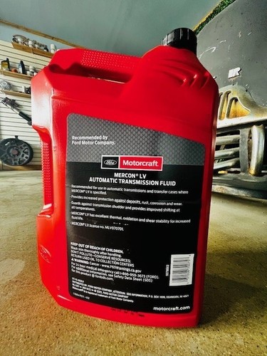 (1) Motorcraft Mercon LV 5 Quarts XT-10-5Q3LV - Picture 2 of 2