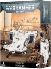 Warhammer 40K T'au / Tau Empire   Devilfish  NOS / NO Box    Free Ship