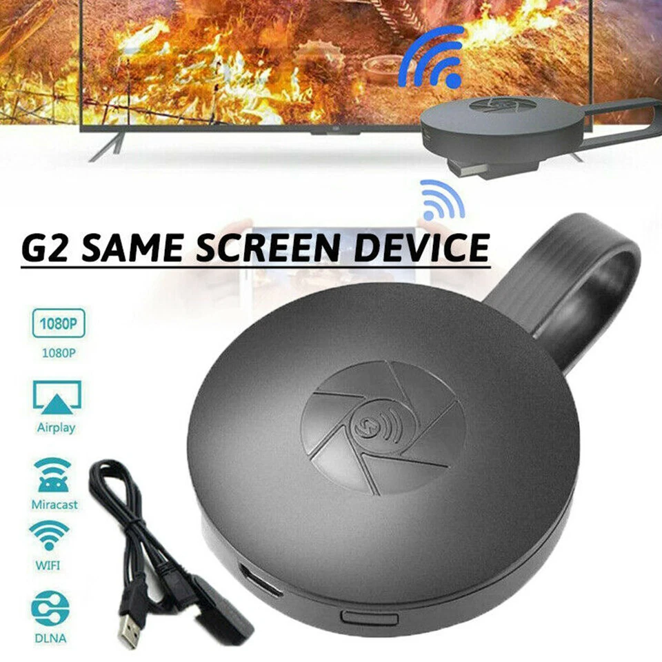 WiFi Drahtlose HDMI Display TV Dongle WiFi Wireless Display Receiver Adapter - Bild 2 von 4