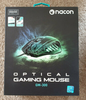 NACON Optical Gaming Mouse Gm-300 up to 2500dpi Wired Bigben Pcgm  