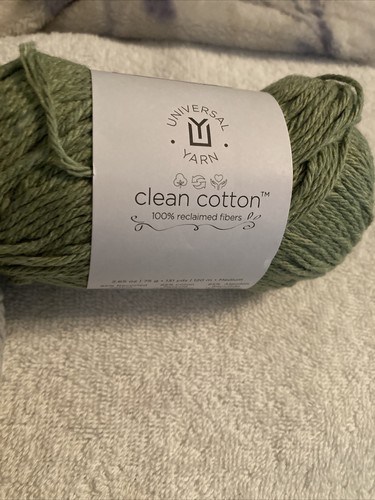 Universal Yarn Clean Cotton Silver Lace Saguaro 2.65 Oz 131 Yards Each Lot Of 3 - Picture 3 of 3