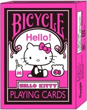 Hello kitty Bicycle Playing Cards Sanrio collaboration From Japan