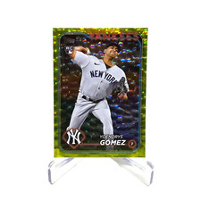 Topps 2024 Series 2 Yoendrys Gomez Yellow Crackle Foil /50 New York Yankees RC