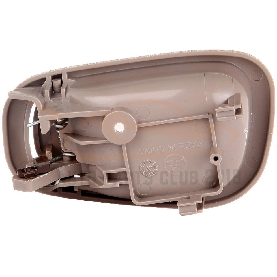 Fits 1998-02 Toyota For Corolla Beige Rear Inside Left Inner Driver Door Handle - Изображение 3 из 4