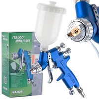 Beste Hvlp Italco Lackierpistole Mini DüSe 0,8 SprüHpistole Spritzpistole