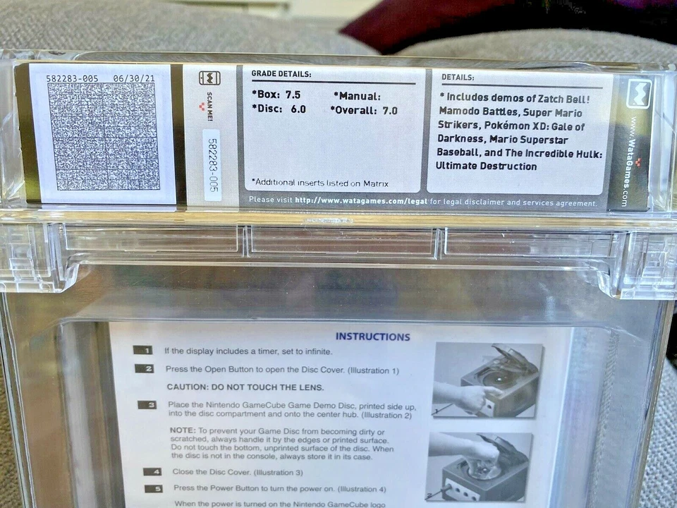 2005 Nintendo Gamecube Interactive Multi-Game Demo Disc Version 31 CIB WATA 7.0 - Image 4 of 4