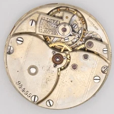 High Grade Swiss 29.2 x 7.6 mm Lever-Set Antique Pocket Watch Movement