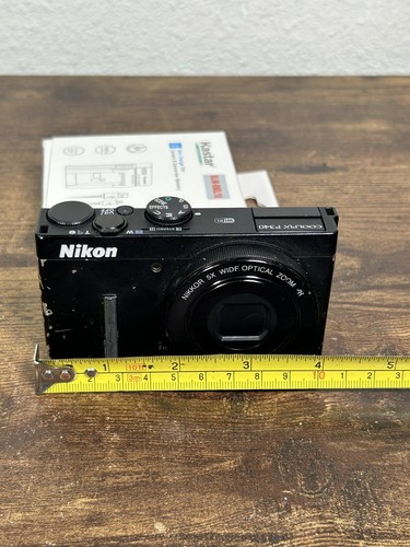Nikon COOLPIX P340 12.0MP Digital Camera Black - Battery + Charger - Tested - Picture 15 of 15