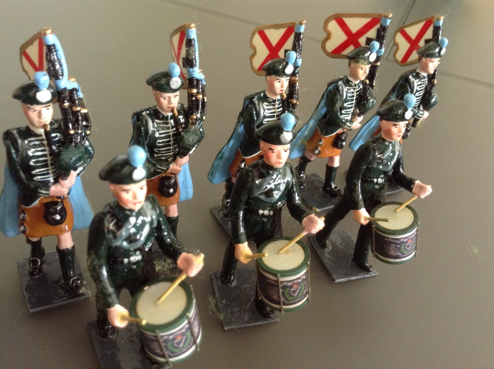 LONDON IRISH RIFLES MARCHING BAND, TOY SOLDIERS. eBay