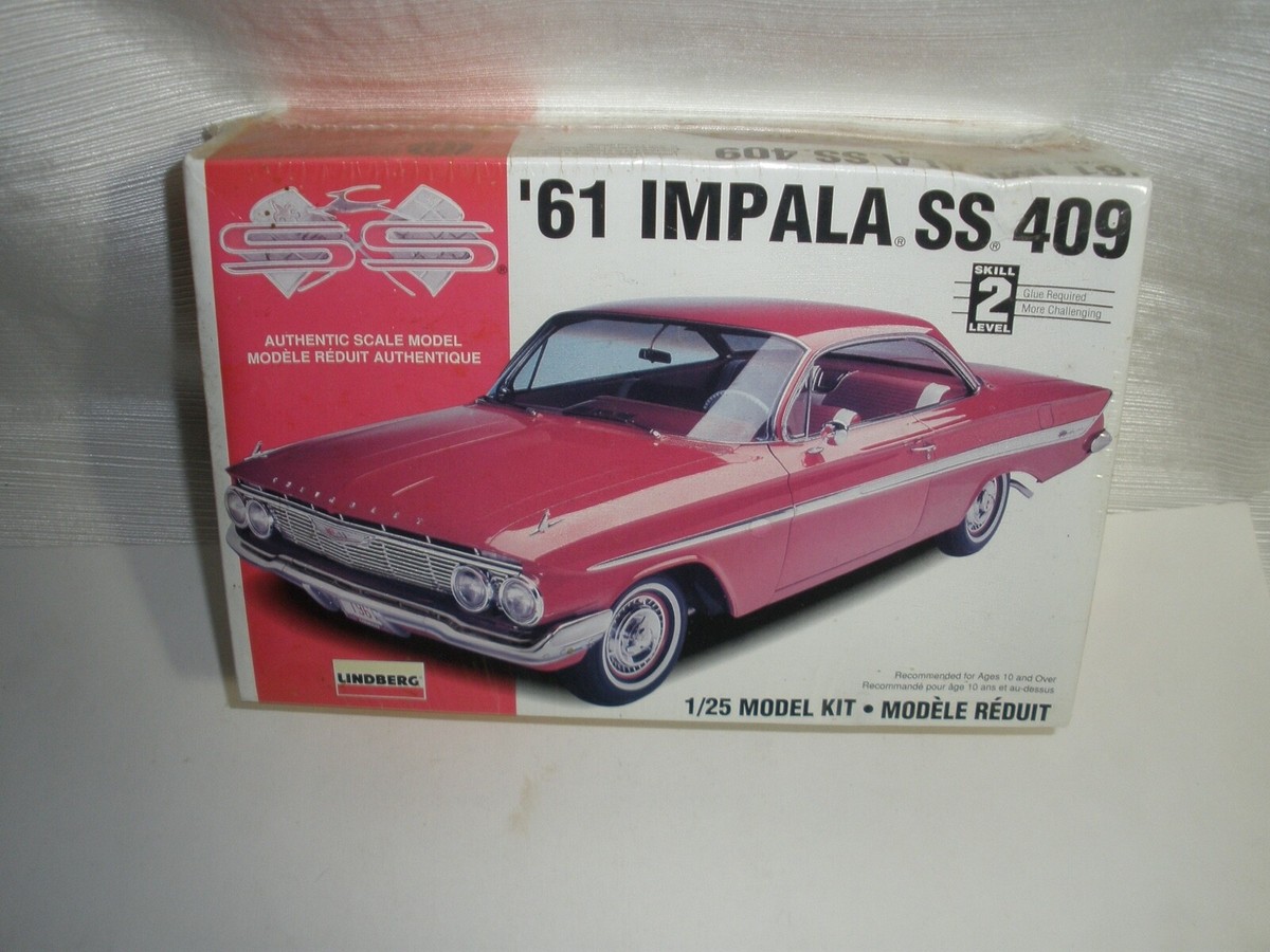 61 impala SS 409 model kit Lindberg Factory Sealed | eBay