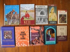 INDIA Indian History Book Lot Folklore Hindu Buddhist Ajanta Caves Art Punjab HC