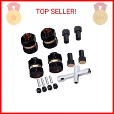 4 Pieces Brass Extended Wheel Hubs 7 mm Hex Spacers for Axial SCX24 1/24 RC Craw