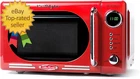 Retro Compact Countertop Microwave Oven - 0.7 Cu. Ft. - 700-Watts with LED Digit