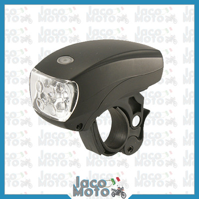 Faro Anteriore LED Per Bicicletta - Design Vintage, Batterie Incluse, Perfetto Per City Bike - Foto 6