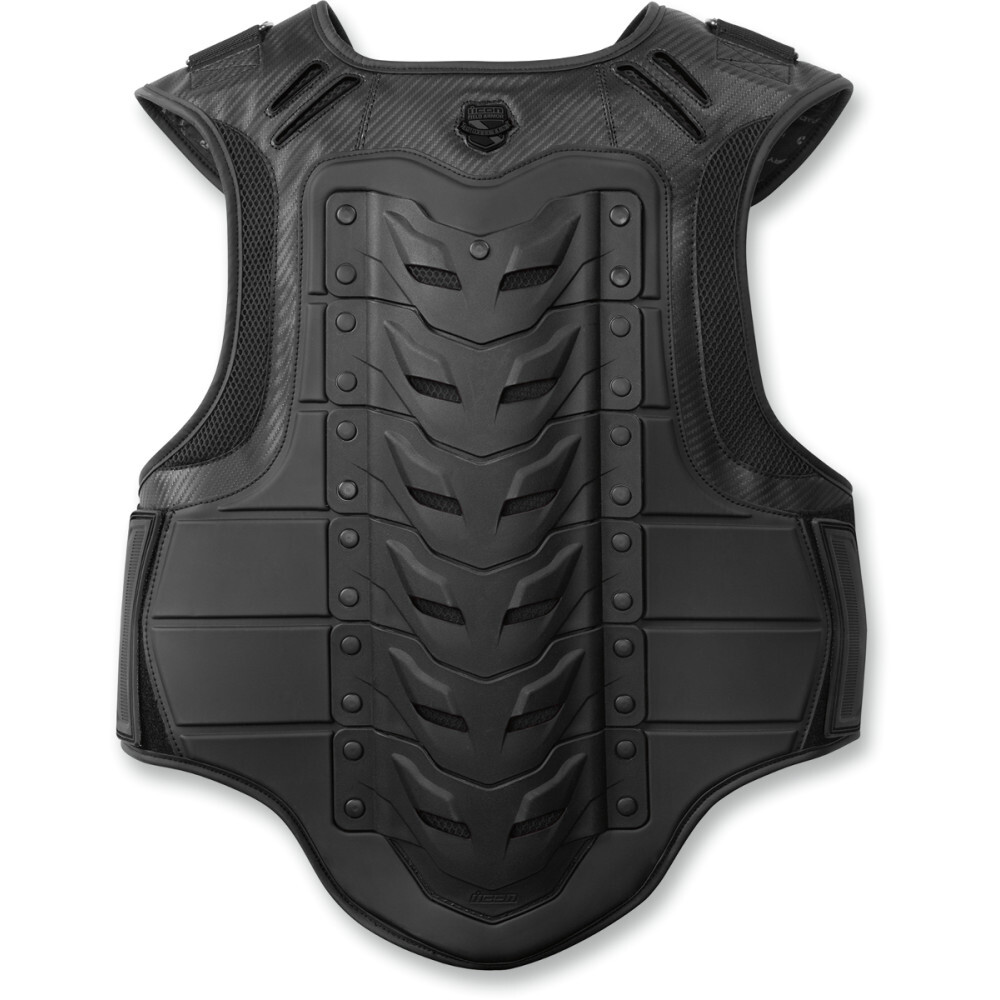 ICON Field Armor Stryker Motorcycle Vest (Stealth/Black) SM-MD | eBay