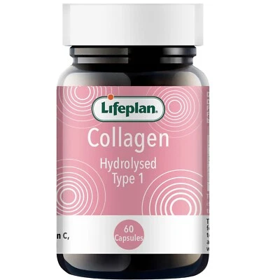 Lifeplan Collagen Hydrolysed Type 1 - 60 Capsules