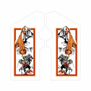 Warlords Arcade Game Side Art - Atari 