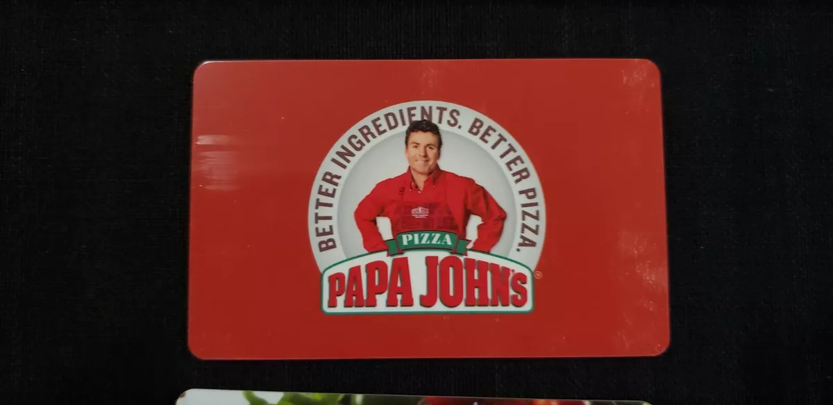 Papa John's Pizza Gift Card