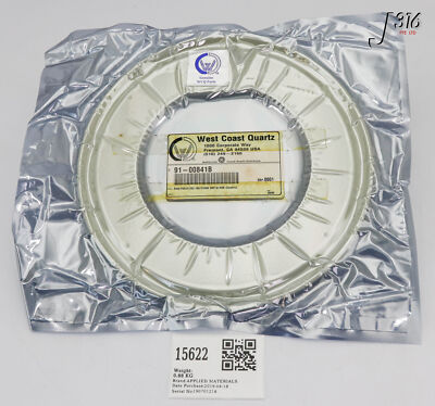 リピーター 15622 APPLIED MATERIALS RING FOCUS ESC 150/151 MM SMF, W, WEB (NEW