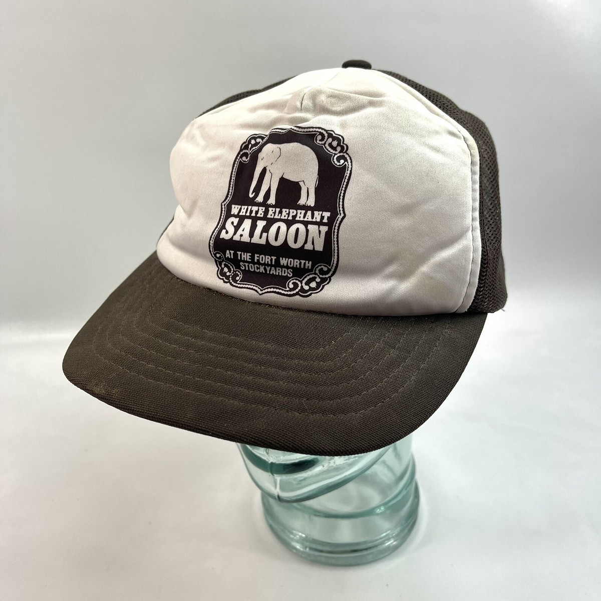 White Elephant Saloon At The Fort Worth Stockyard Brown Trucker