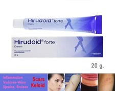20 g. Hirudoid Forte Cream Varicose-Veins Bruises Scars Sprains Keloid