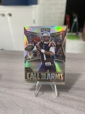 2021 PANINI PLAYOFF CALL TO ARMS PRIZM SILVER #8 CAM NEWTON  PATRIOTS
