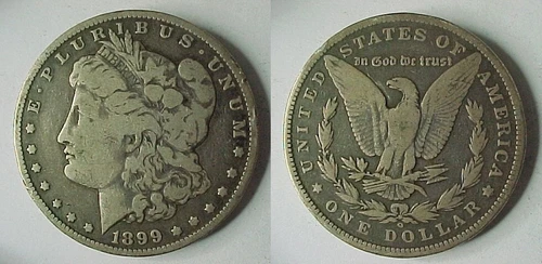 1899 O Morgan Dollar Very Good VG Micro O