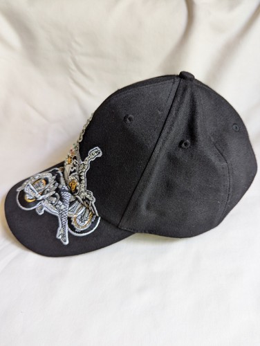 Vintage 2002 Betty Boop Biker Chick Hat Motorcycle Bling Rhinestone Bejeweled - Picture 2 of 8