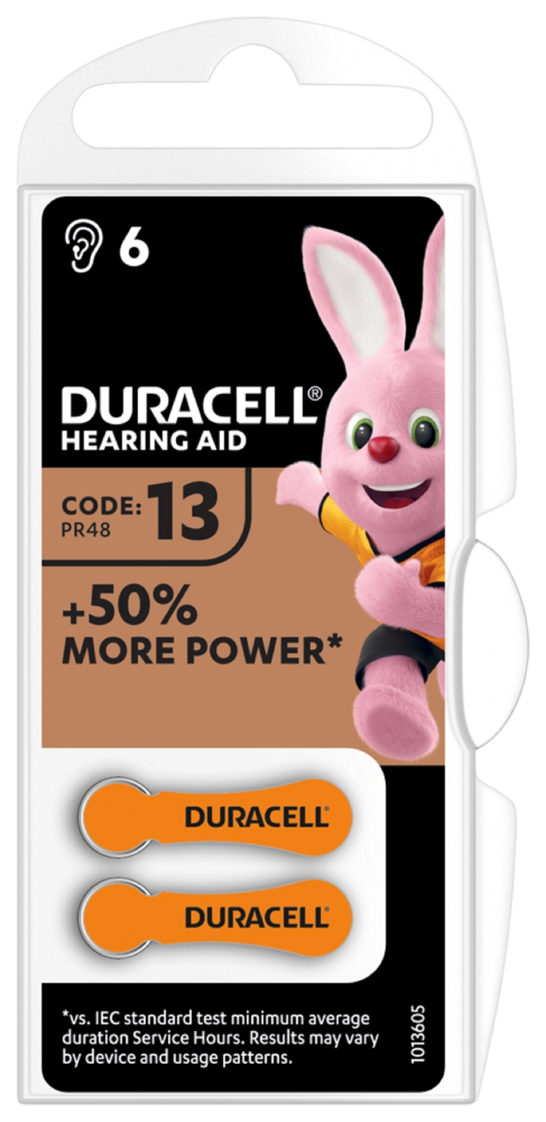 Thumbnail - Duracell Hörgerätebatterien Typ 10 I 13 I 312 I 675 6er Blister