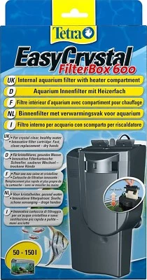 TÉTRA Tetra EasyCrystal Aquarium Filterbox 600 - Filter für 50-150 L Aquarien