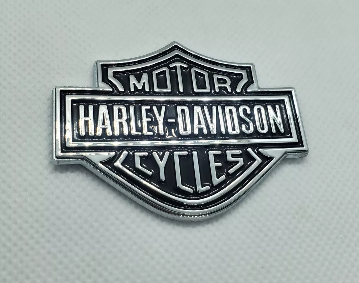 Harley Davidson 3D Small emblem Bar and Shield motorcycle sticker 3M