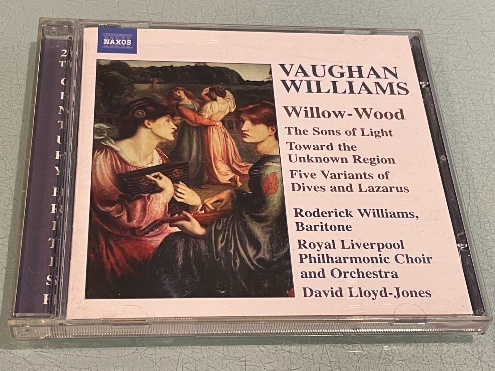 Ralph Vaughan Williams - Willow-Wood - CD Album - 2005 Naxos - NEW
