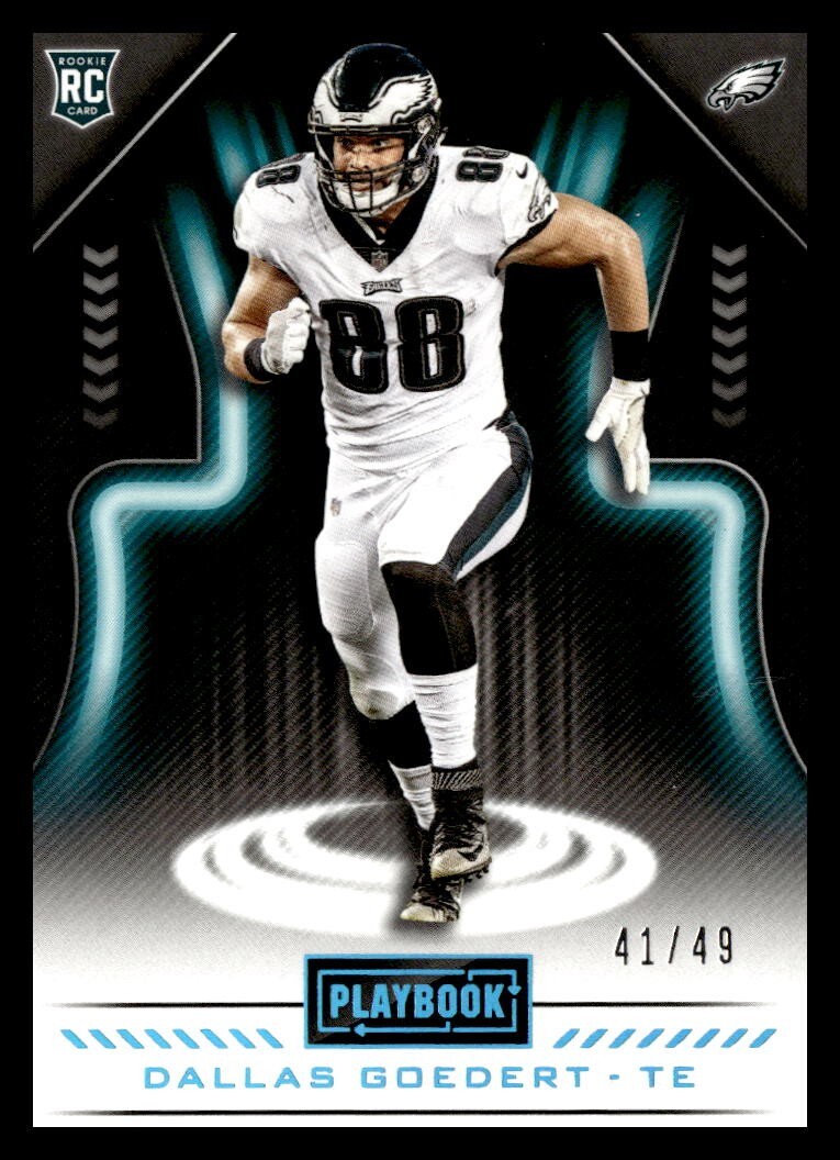 2018 Panini Playbook - Rookie Dallas Goedert #144 (RC)