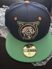 Men's New Era Navy Fredericksburg Nationals Copa De La Diversion 59FIFTY 7 5/8