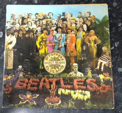 The Beatles -SGT Peppers UK 1967 Parlophone 1st Press Mono LP NO