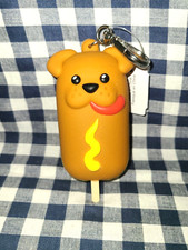 NEW Corn Dog PUPPY PocketBac Sanitizer Holder Bath  Body Works FREE SHIP 
