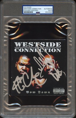 Westside Connection Signed Autographed CD Cover ''Bow Down'' PSA/DNA Authenticated