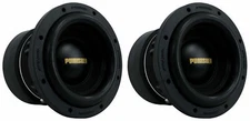 2 Rockville Punisher 8D2 8" 3000w Peak/750w RMS Competition Car Audio Subwoofers